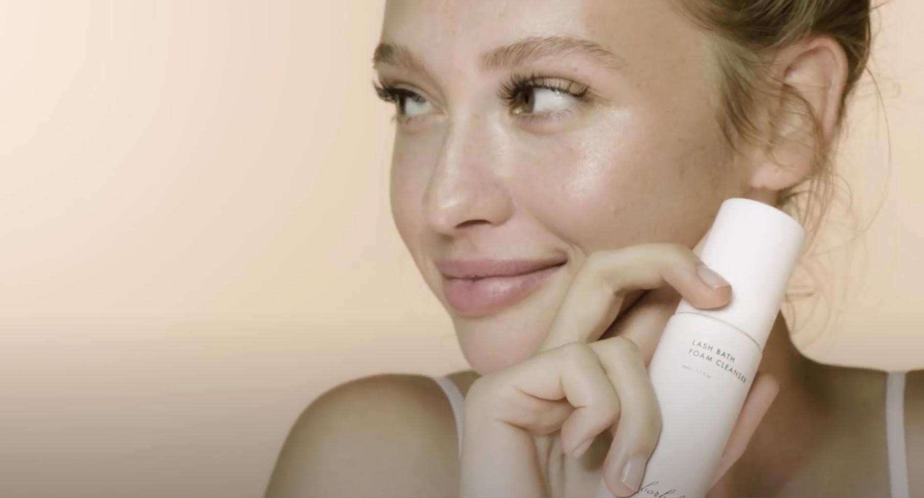 Foam Cleaner Tutorial Bridal & Eyelash Extensions in Frederick, MD Lauren Abagale Lash & Bridal